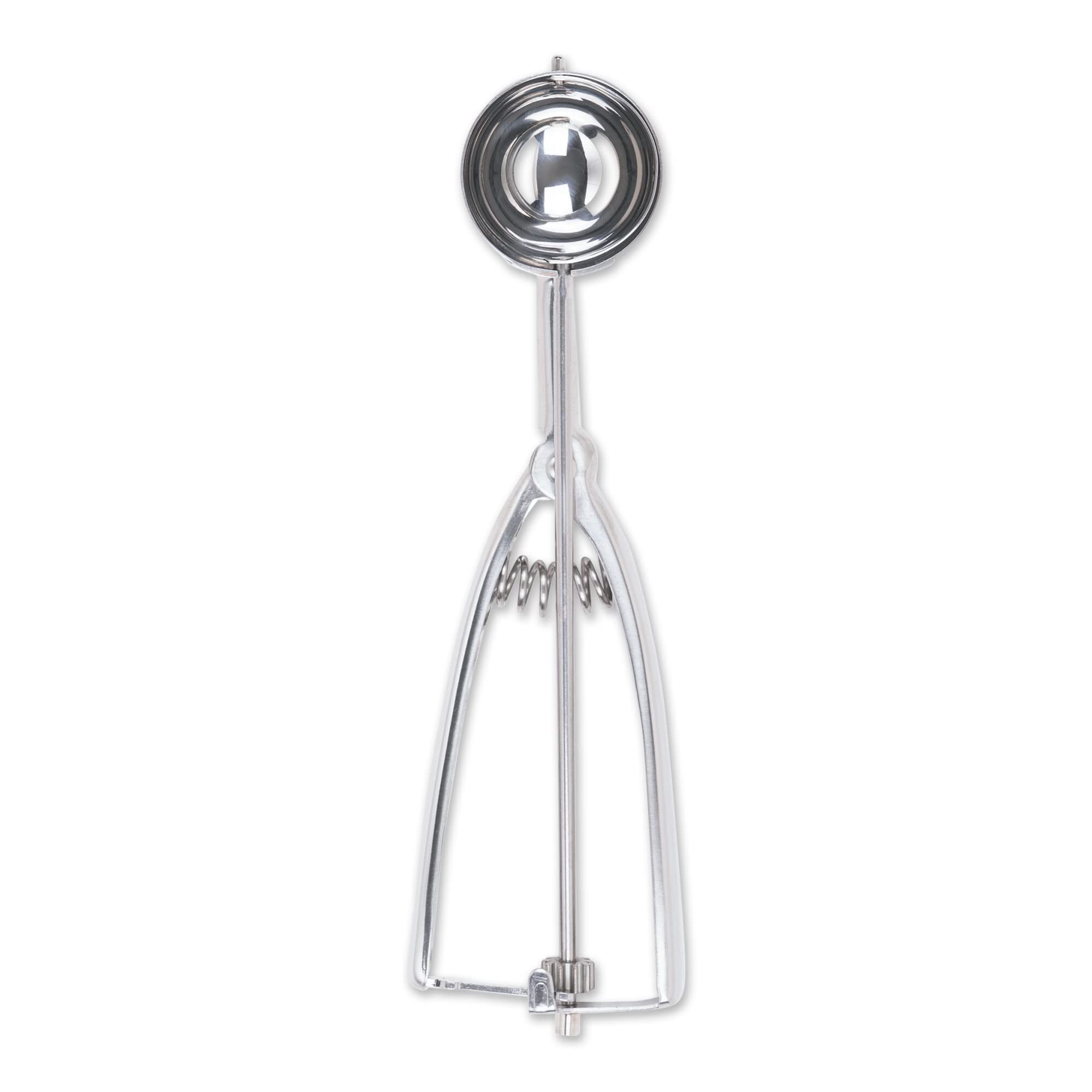 RSVP International Endurance Stainless Steel Cookie Scoop #40 (1-3/4 TBS) - Multi-Use for Baking Cookies, Cupcakes & Muffins - Dishwasher Safe Kitchen Tool - Perfect for Home Bakers & Professional Chefs