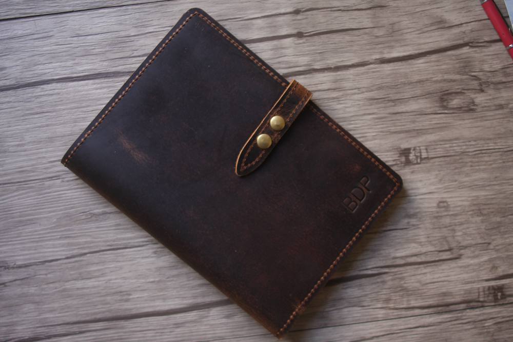 Refillable B5 Leather Cover Sketchbook - Premium Leather Journal for Artists, Writers & Students - Perfect for Drawing, Note Taking & Gift Giving