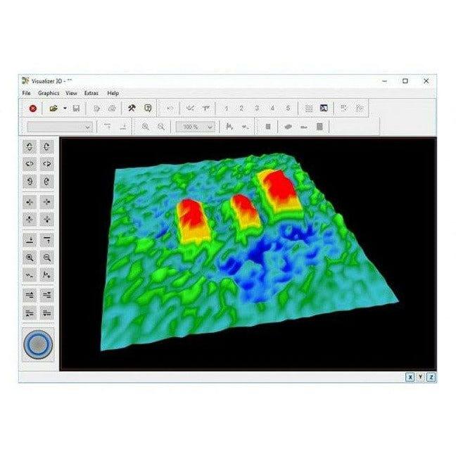 OKM Fusion Professional 3D Ground Scanner - Metal Detector & Treasure Hunter for Archaeology, Gold Prospecting & Underground Exploration - Perfect for Outdoor Adventures & Field Research