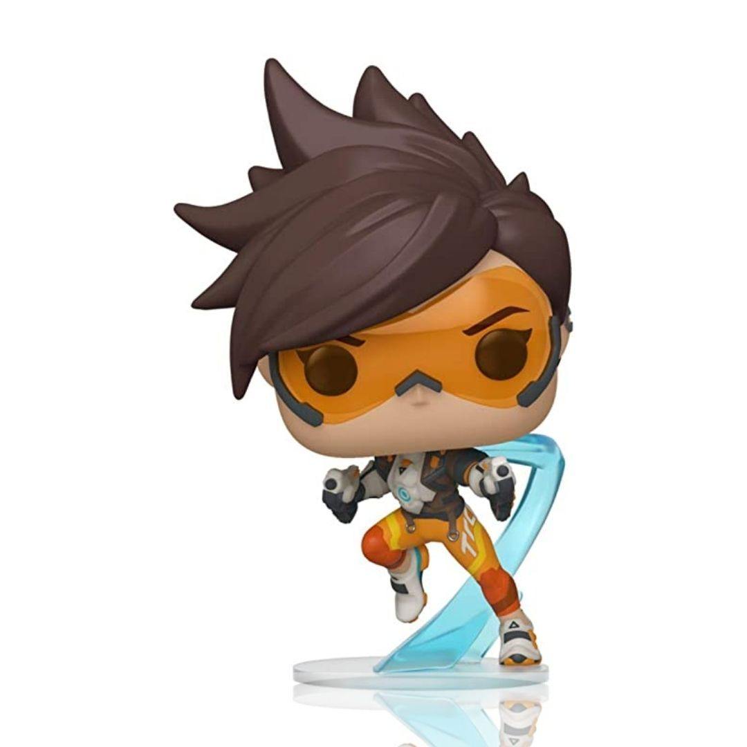 Funko Pop! Overwatch Tracer Vinyl Figure #550 - Collectible Gaming Gift for Fans, Perfect for Display & Decor