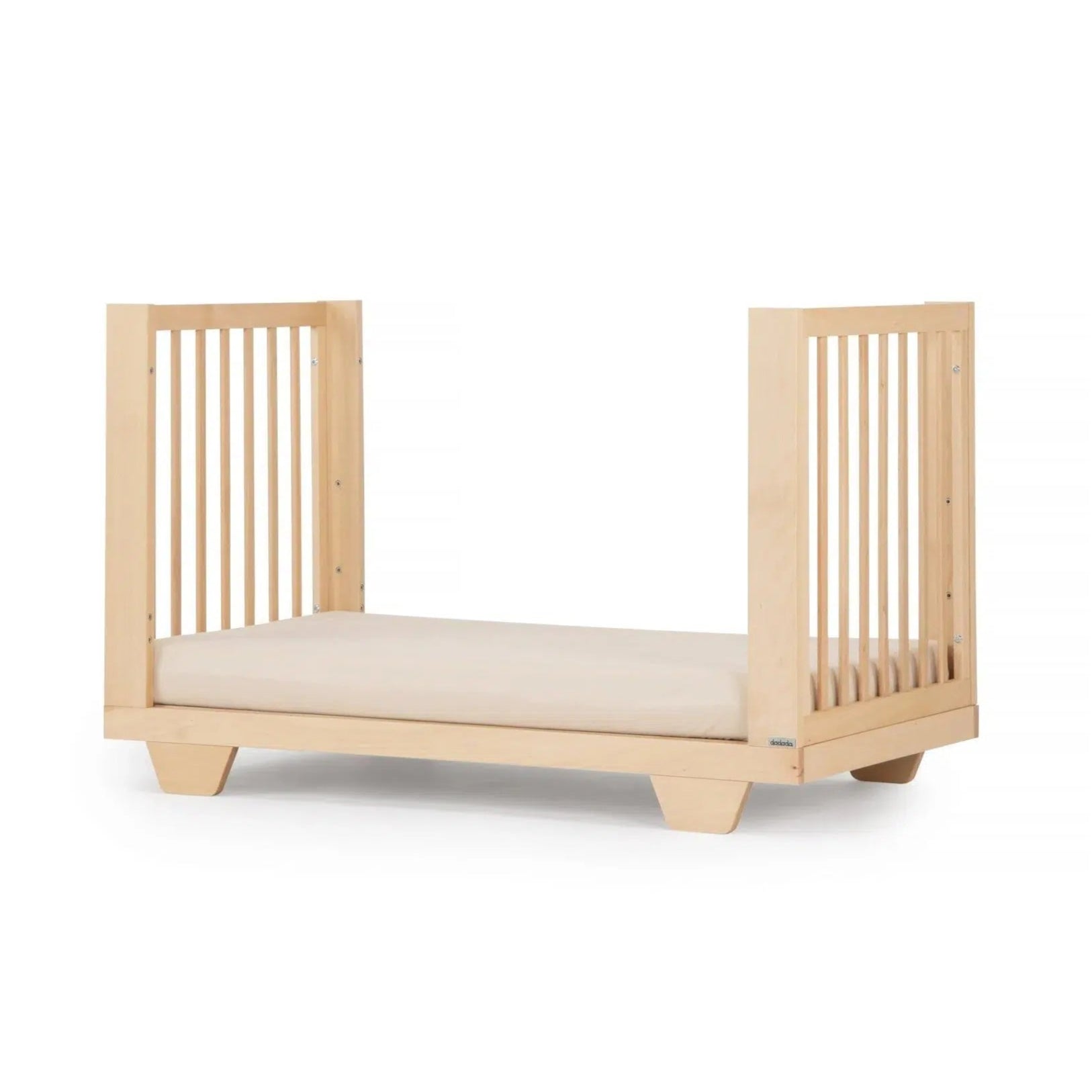 DaDaDa Spirit 8-in-1 Convertible Baby Crib - Toddler Bed with Mattress | Nursery Furniture for Boys & Girls | Safe Sleep Solution for Newborn to Teen Years