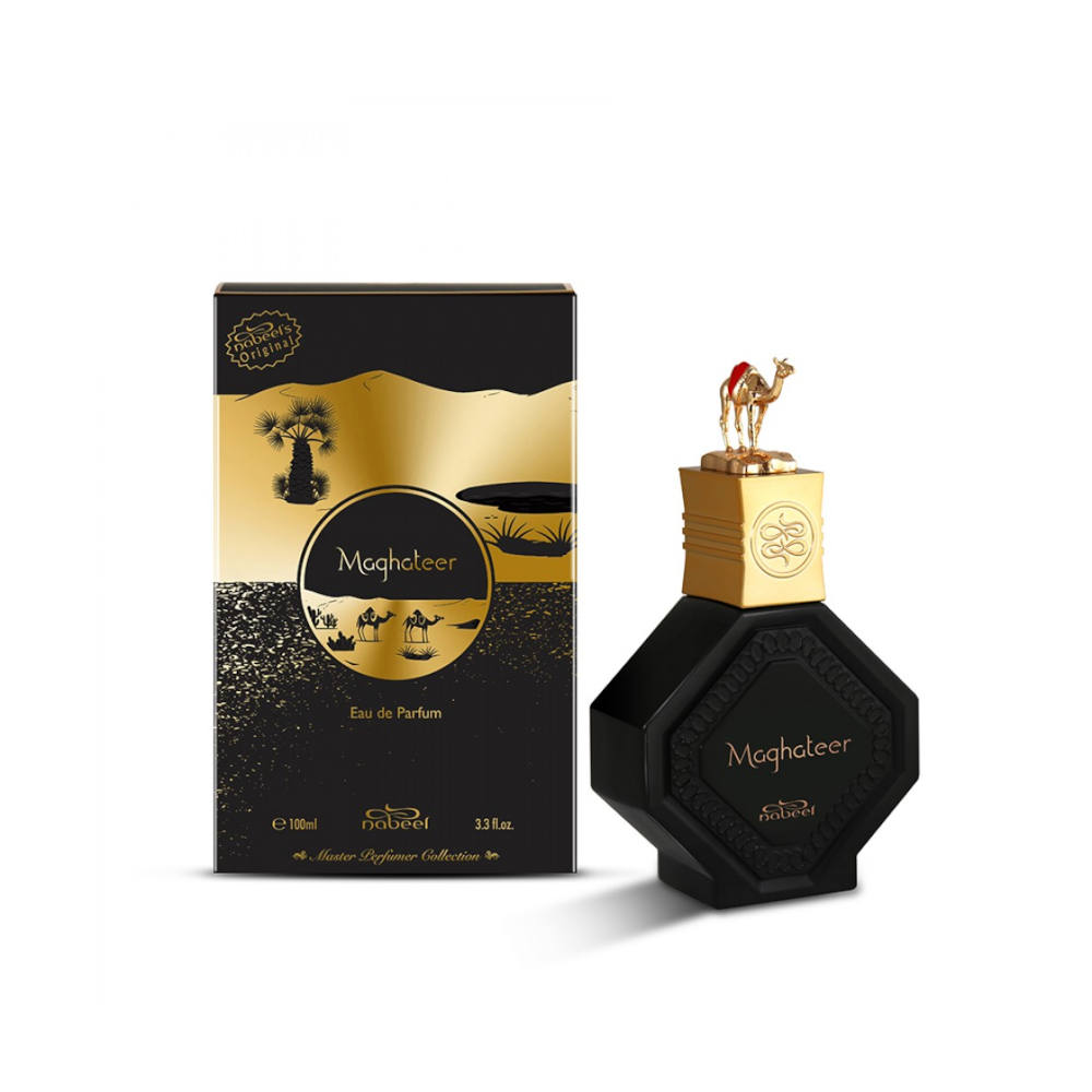 Maghateer Eau de Parfum 100ml for Women & Men - Long Lasting Luxury Fragrance for Date Night, Office & Special Occasions