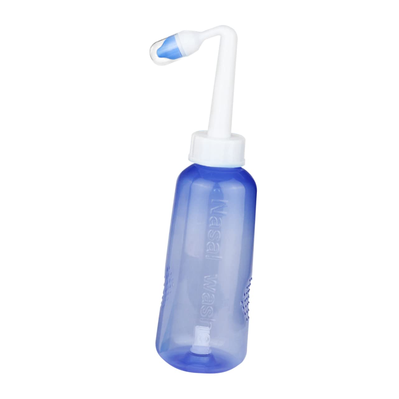 INOOMP Nasal Rinse Bottle for Adults & Kids - Neti Pot Sinus Rinse Kit with Saline Packets, Nasal Irrigation System for Allergy Relief & Congestion - Perfect for Cold, Flu & Allergy Season at Home or Travel