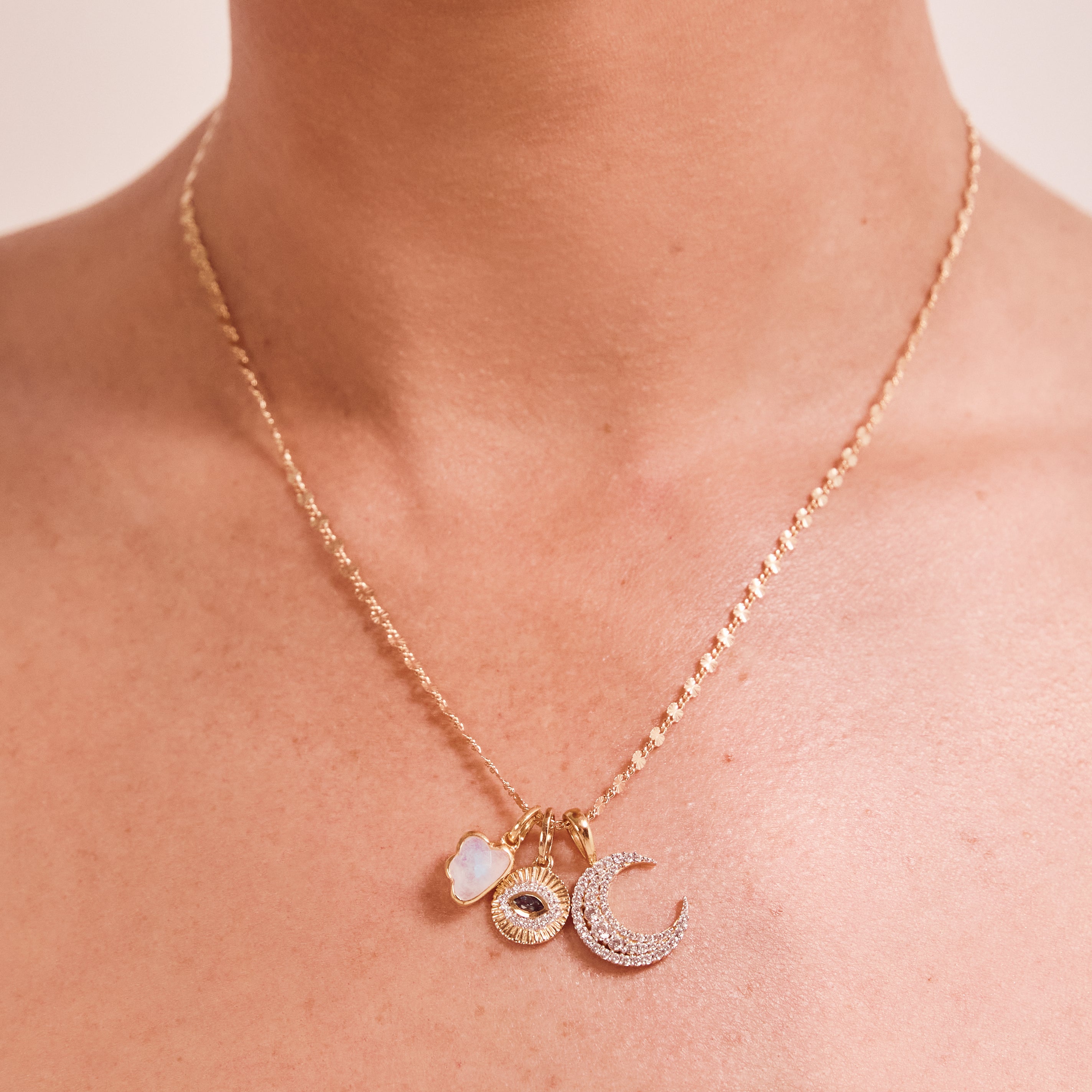 Louise Thompson Lucky Sunray Chain Necklace - Elegant Gold Plated Jewelry for Women | Perfect for Everyday Wear, Parties & Special Occasions