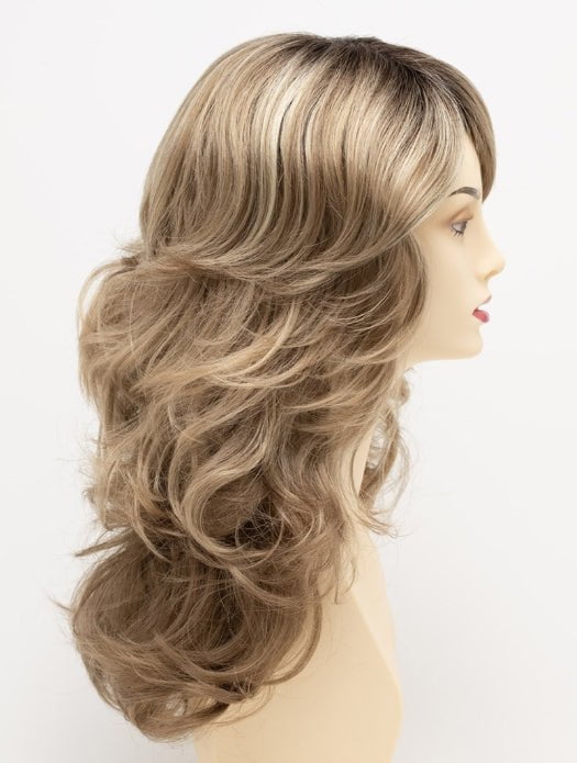 Christine Mono Part Synthetic Wig - Natural Looking Heat Resistant Hairpiece for Women - Perfect for Cosplay, Daily Wear & Special Occasions
