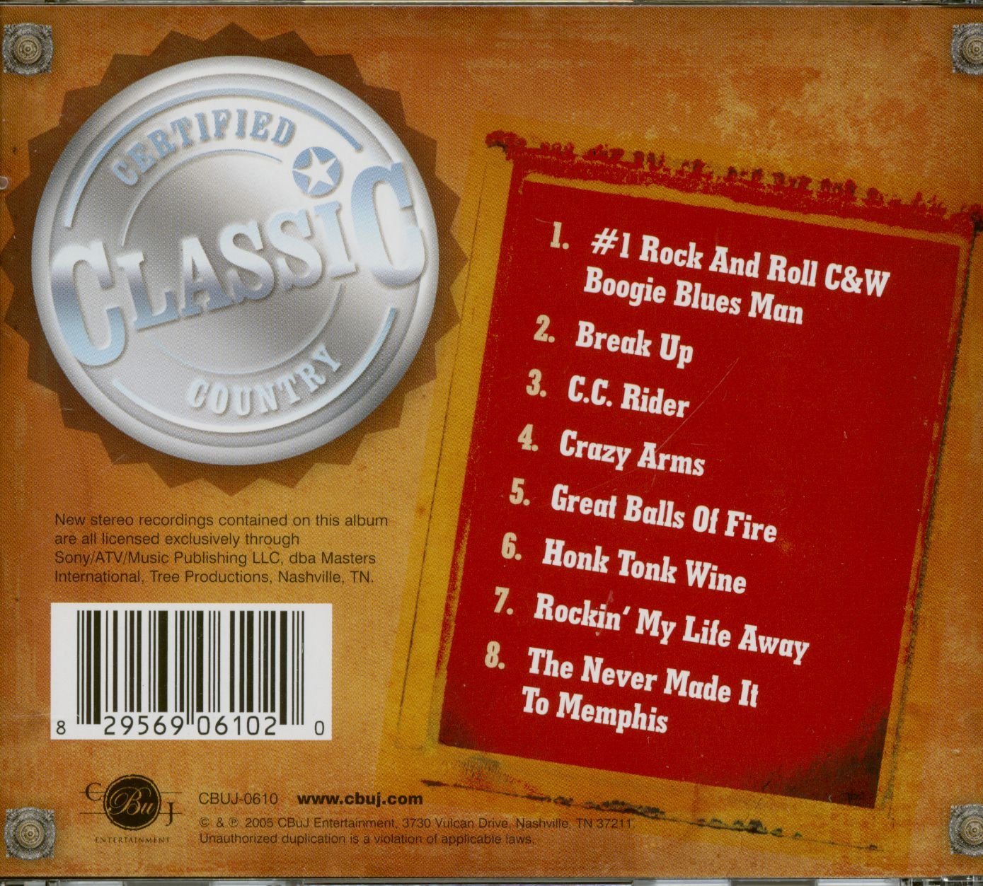 #1 Rock & Roll Country & Western Boogie Blues Music Album - Perfect for Road Trips, Parties & Music Lovers