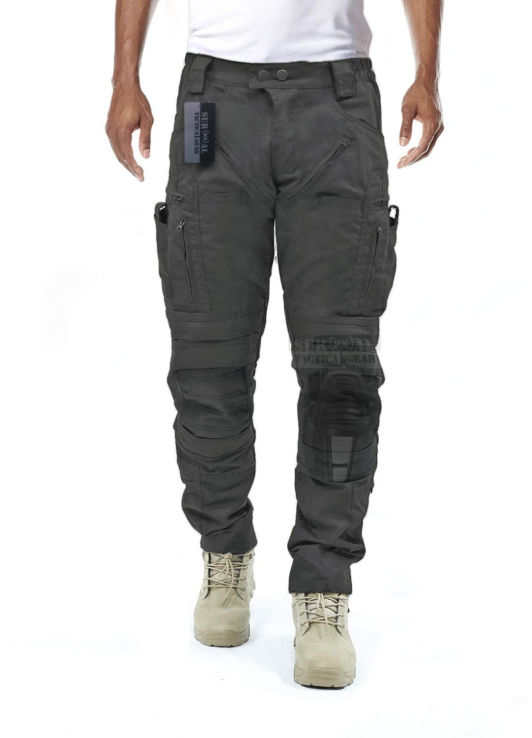 Tactical Pants for Men - Airsoft & Survival Gear with Knee Protection & Airflow System | Outdoor, Hunting, Airsoft, Military Training