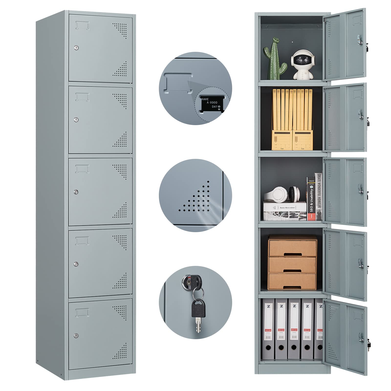 Heavy Duty Metal Lockers for Employees - 71