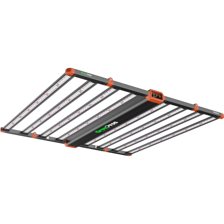GrowPros Solutions Phoenix Dual Channel 900W LED Grow Light for Indoor Plants - Full Spectrum Hydroponic Lighting System for Vegetables, Flowers & Herbs | Perfect for Grow Tents, Greenhouses & Home Gardening
