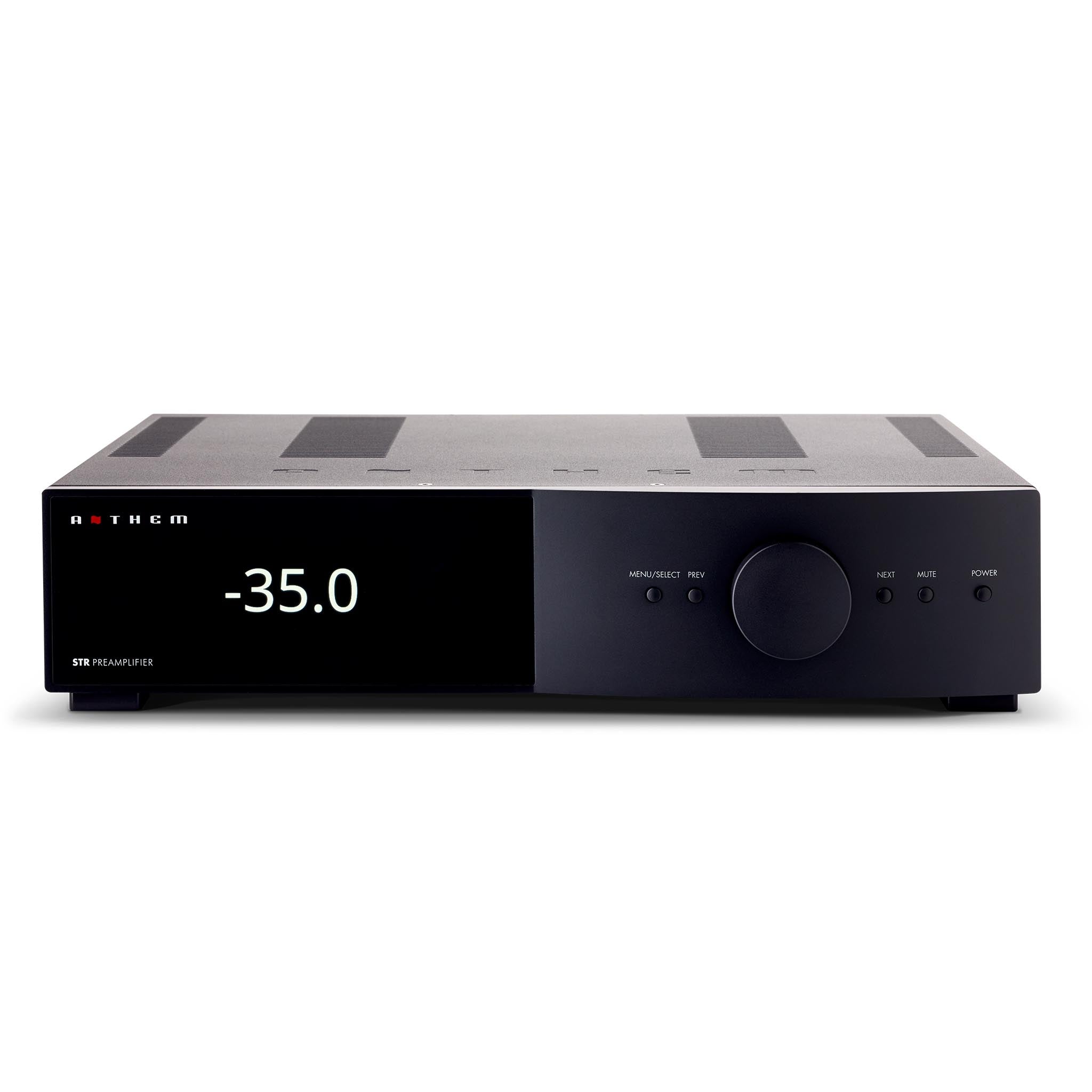 Anthem STR Preamplifier - High-End Audio Preamplifier for Home Theater & Music Systems | Perfect for Audiophiles & Home Entertainment Setups