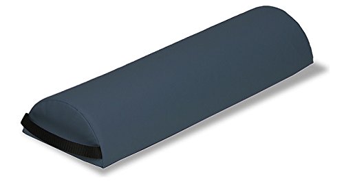 EARTHLITE Half Jumbo Bolster Pillow for Massage - Premium 100% PU Upholstery with Strap Handle - Professional Massage Table Accessory for Back Pain Relief - Ideal for Yoga, Physical Therapy & Home Relaxation