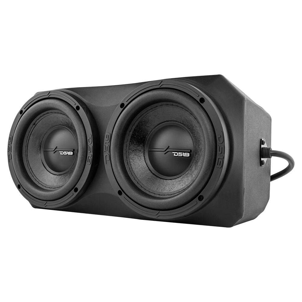 Polaris Slingshot Under Dash Enclosure with 2 ZR6.4D Subwoofers | Compatible with 2015-2019 Models | Car Audio Upgrade for Enhanced Bass Performance | Perfect for Road Trips and Music Enthusiasts