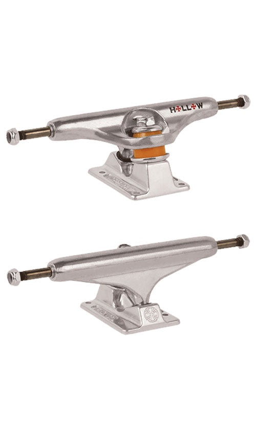Premium Independent Hollow Standard Silver Skateboard Trucks - Durable & Lightweight for Street Skating & Tricks