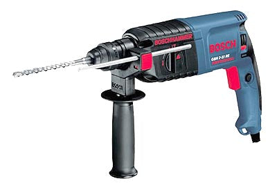 Bosch GBH2-22RE 620W Rotary Hammer Drill - Heavy Duty Concrete Drilling for Construction & Demolition Projects