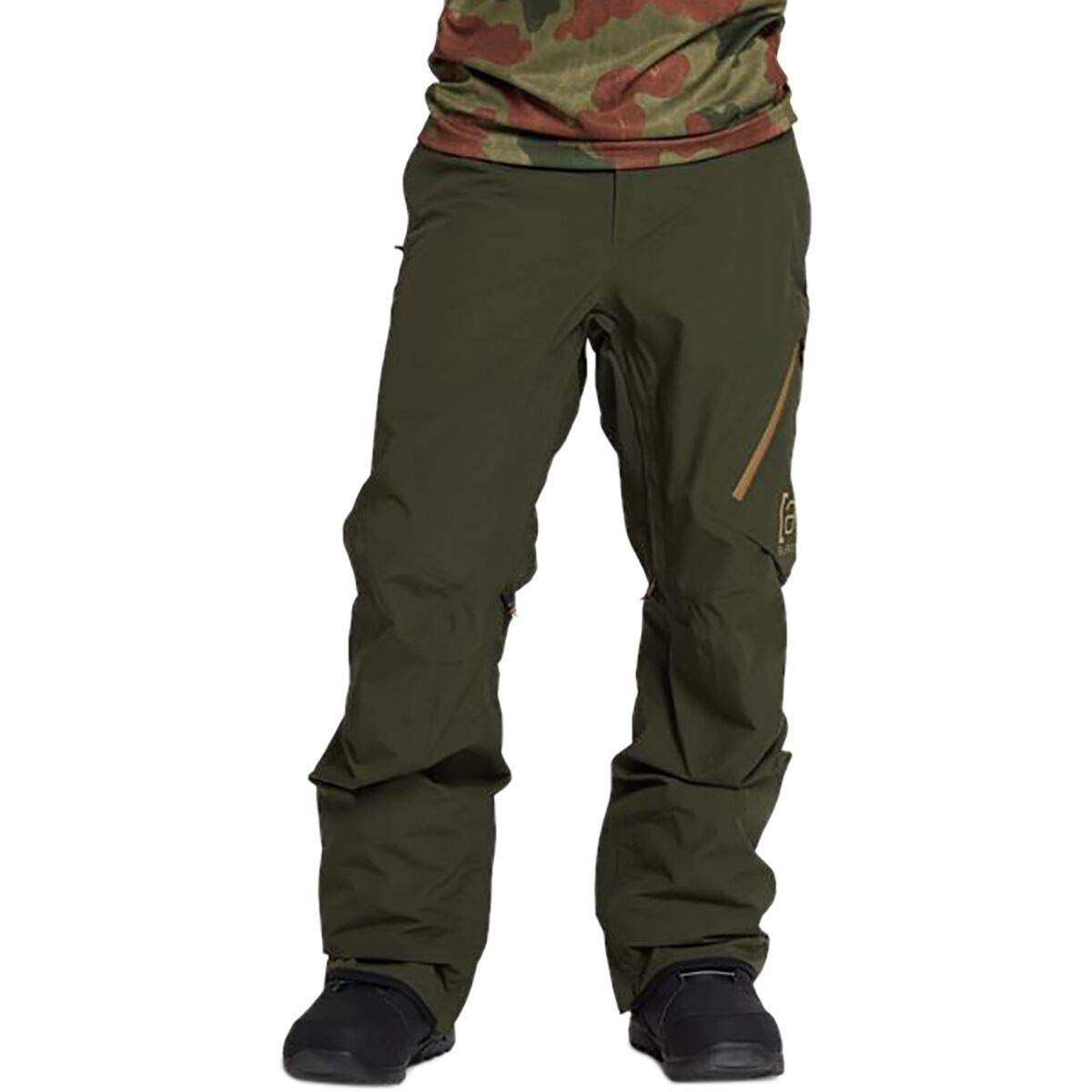 BURTON AK 2L Gore-TEX Cyclic Snow Pants 2024 - Waterproof Ski & Snowboard Pants for Men, XXL Black - Ideal for Winter Sports, Backcountry Skiing, and Mountain Adventures