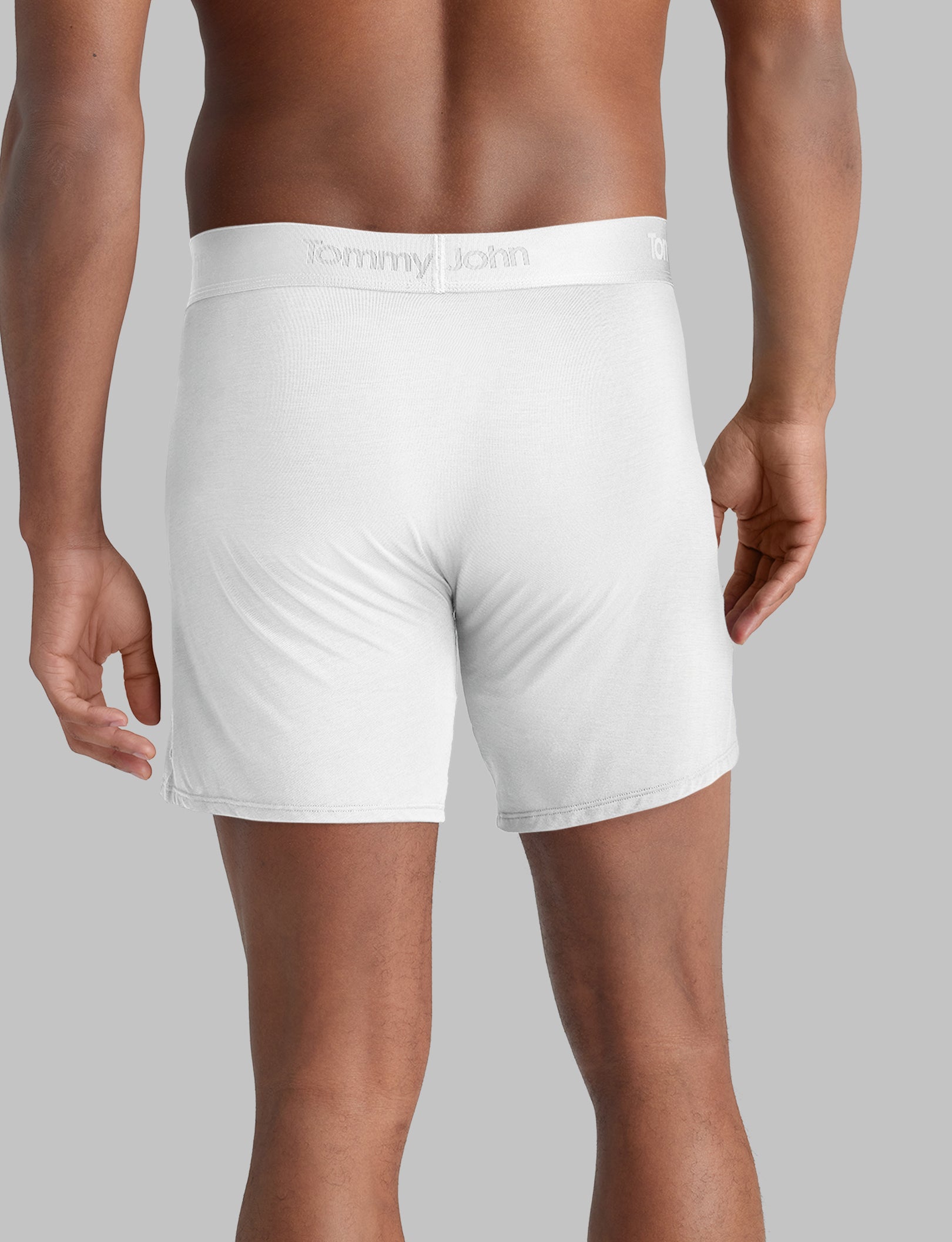 Second Skin Relaxed Fit Boxer Briefs - 6 Pack Ultra Soft Men's Underwear for All-Day Comfort | Perfect for Workout, Lounge & Sleep