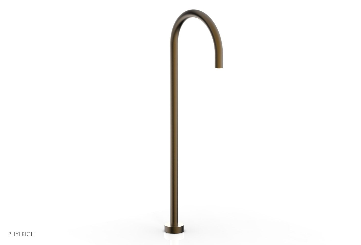 BASIC II Floor Mount Spout 230 52 - Durable Stainless Steel Faucet for Kitchen, Bathroom & Utility Sink - Perfect for Home, RV & Commercial Use