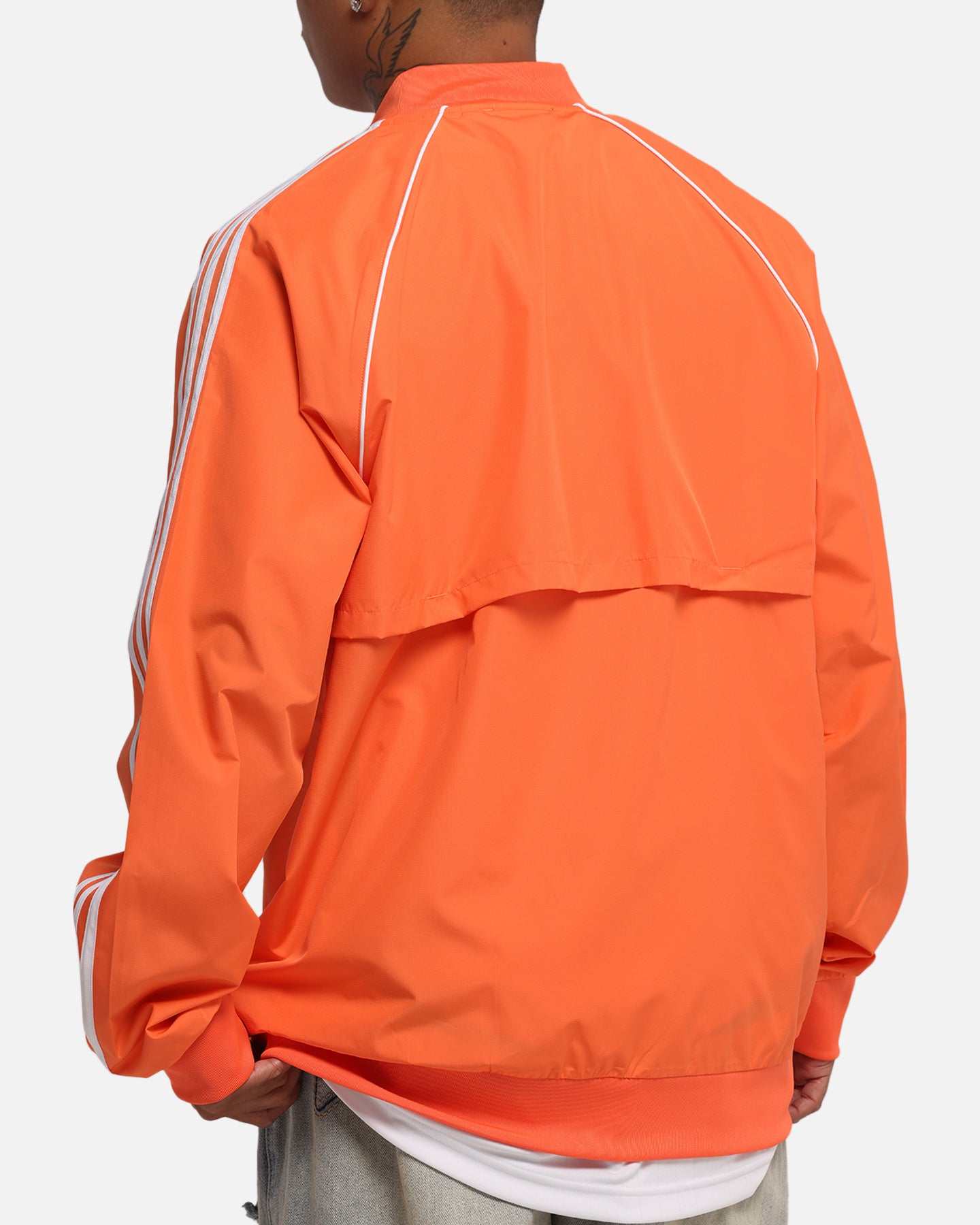 Adidas Archive Track Jacket for Men & Women - Orange Retro Running Jacket with Zip Front | Perfect for Running, Gym Workouts & Streetwear Fashion