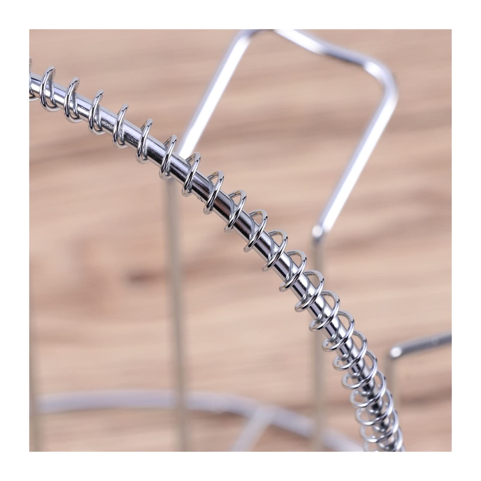 AISHANBAIHUODIAN Stainless Steel 6-Cup Mug Glass Stand Holder - Kitchen Hanging Drainer Storage Rack & Drying Shelf - Perfect for Home, Office, or Restaurant Use