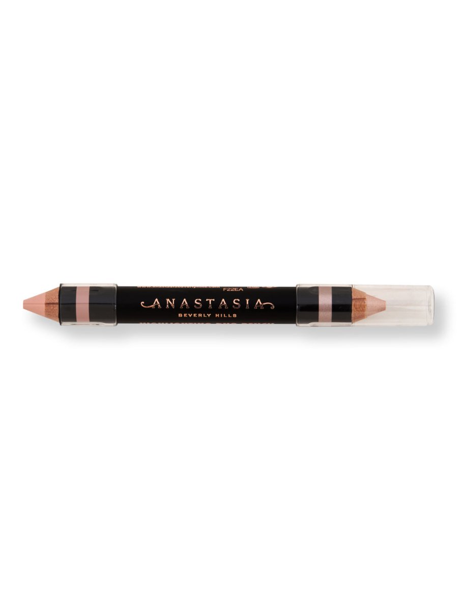 Anastasia Beverly Hills Highlighting Duo Pencil - Cream & Powder Highlighter Stick for Face Contour & Glow | Perfect for Everyday Makeup, Photo Shoots & Special Occasions