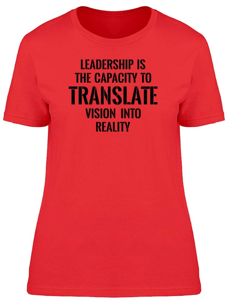 Translate Vision Into Reality T-Shirt for Men - Red Cotton Tee | Casual Wear, Street Style, Graphic Print Fashion