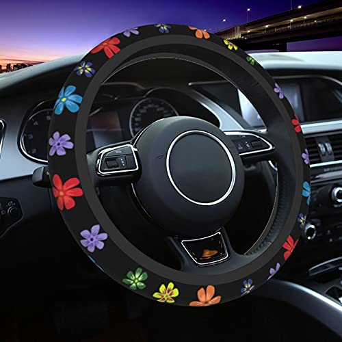 Flower Steering Wheel Cover