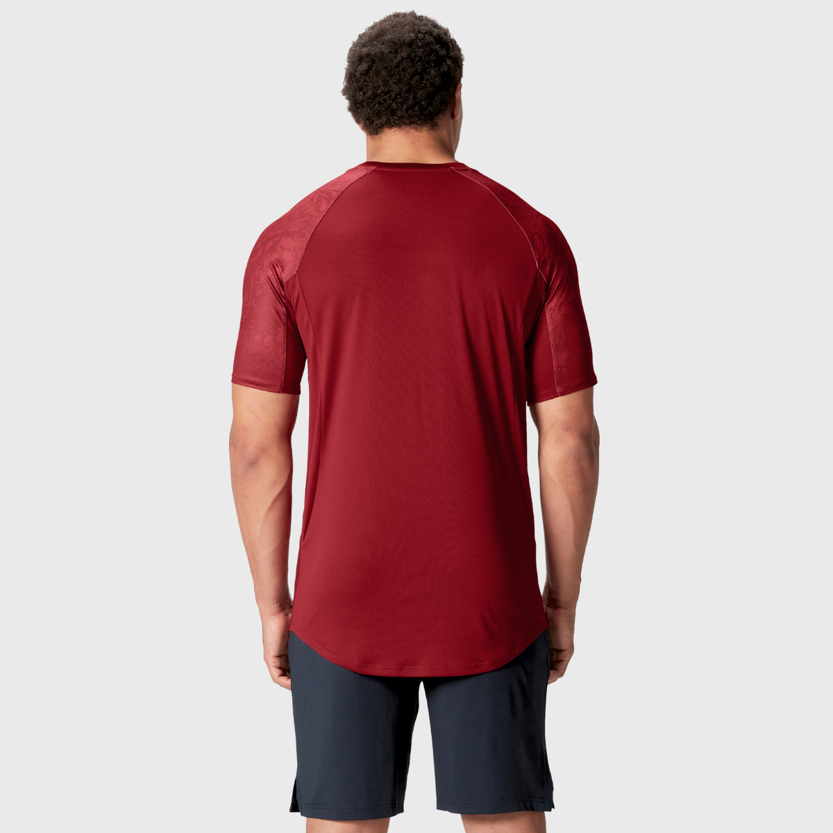Canterbury British & Irish Lions Men's Superlight Performance T-Shirt - Breathable Red Rugby Jersey for Training & Match Days