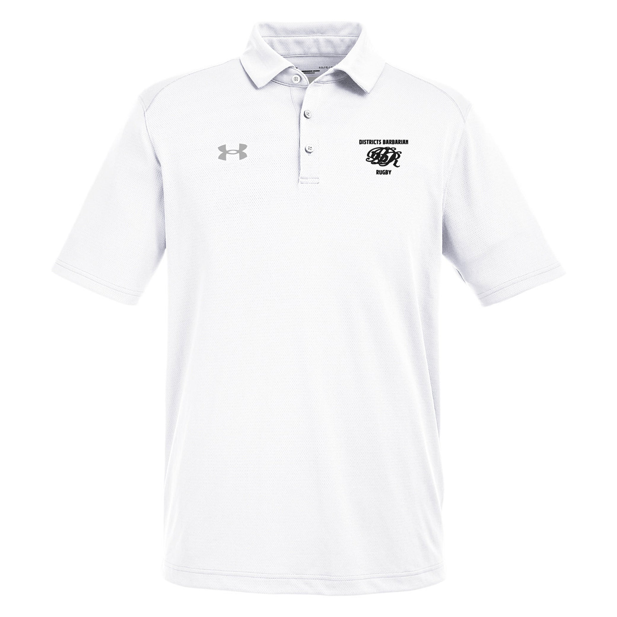 Districts Barbarian RFC Tech Polo Shirt - Men's Performance Golf & Casual Wear - Moisture Wicking & UV Protection for Outdoor Sports & Work