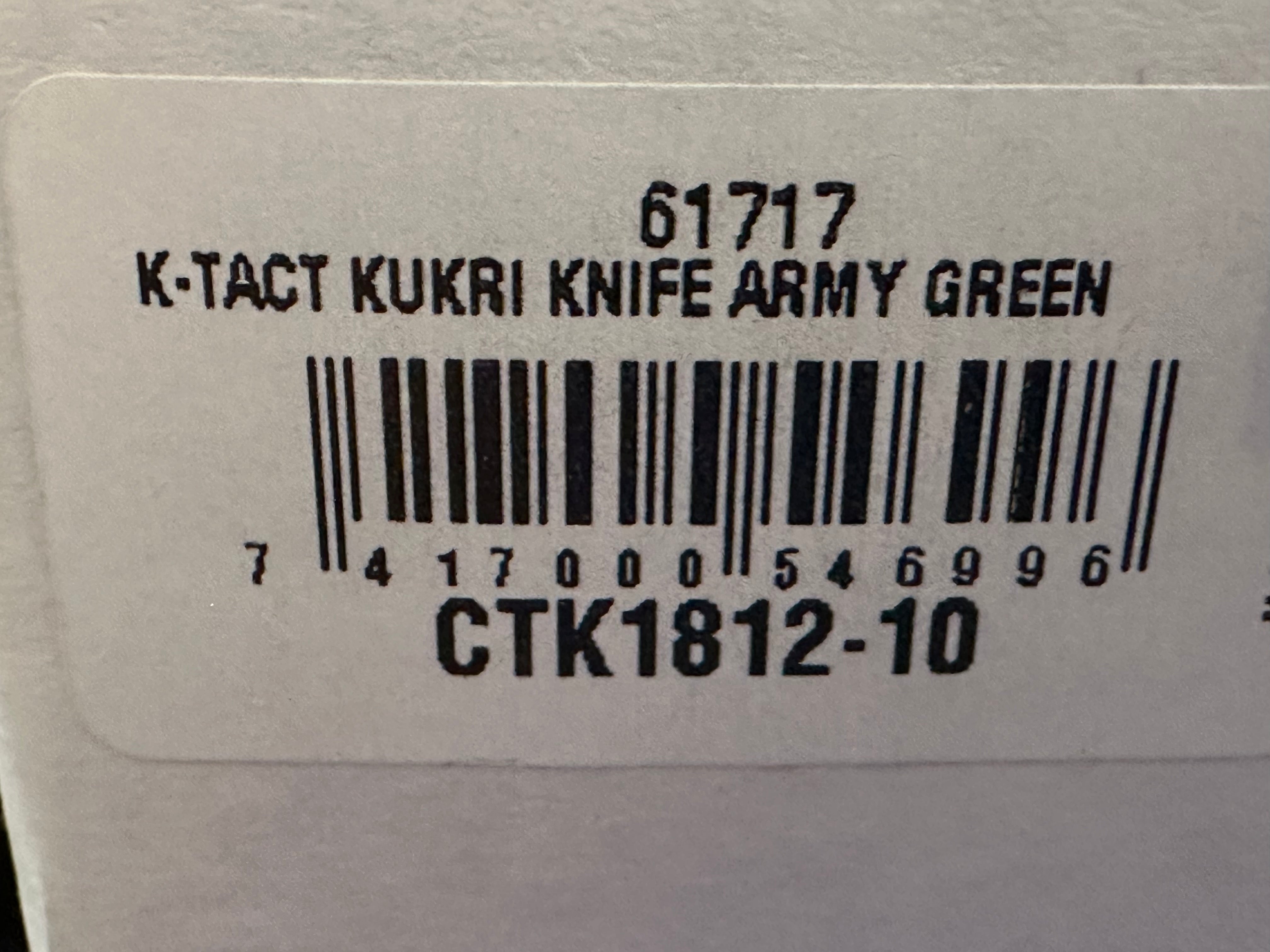 Condor Tool & Knife K Tact Kukri Knife - High Carbon Steel Survival Knife for Outdoor Camping, Hunting & Bushcraft