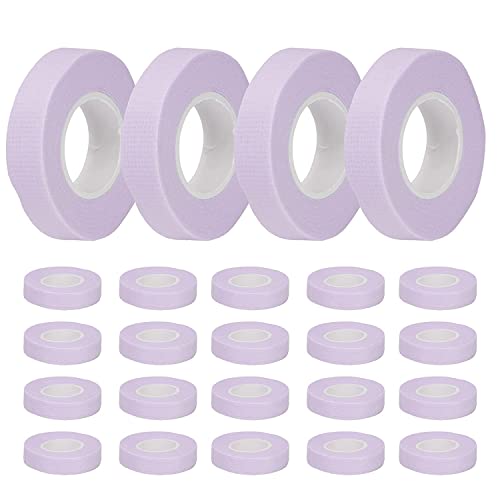 Breathable Eyelash Extension Tape - False Eyelash Adhesive Strips for Professional & DIY Lash Application | Portable Makeup Tool for Women & Girls (Purple) | Perfect for Salon, Home Use & Travel