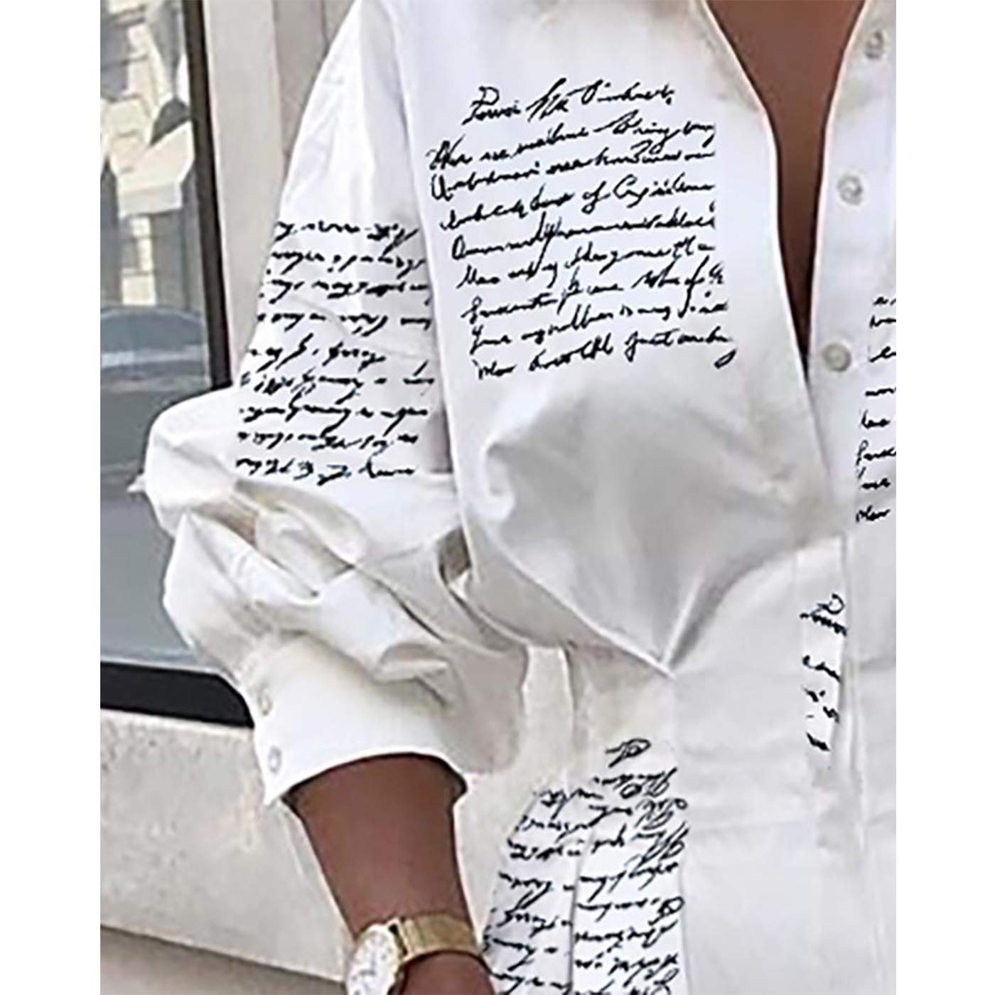 Sexy Mini Shirt Dress for Women - Casual Long Sleeve V-Neck Button Down Blouse with Belt | Perfect for Date Night, Office Wear & Summer Outfits