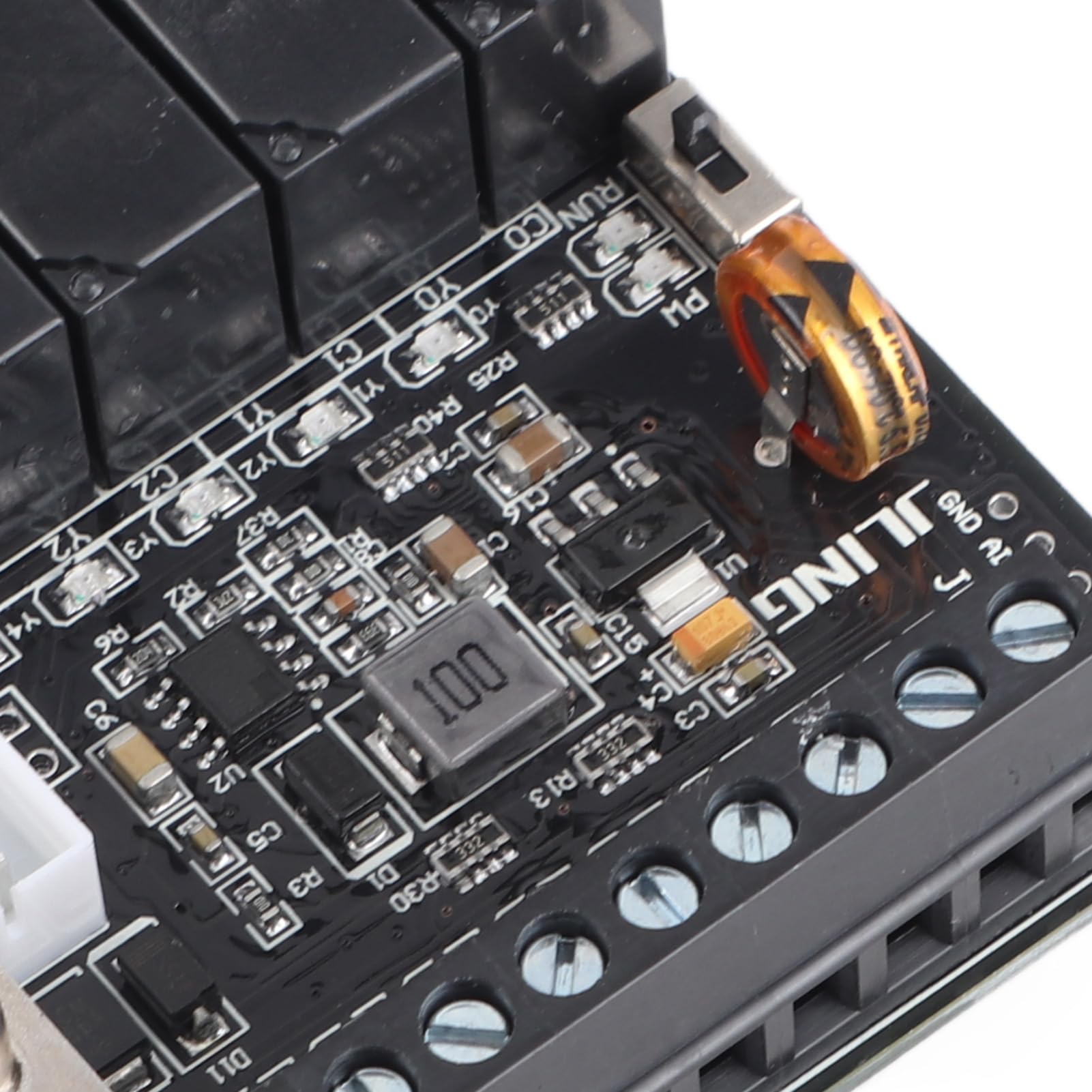 FX1N-14MR DC24V PLC Controller Kit - Programmable Logic Controller with Relay Output for Industrial Automation | Perfect for Factory Equipment, CNC Machines & Smart Home Control Systems