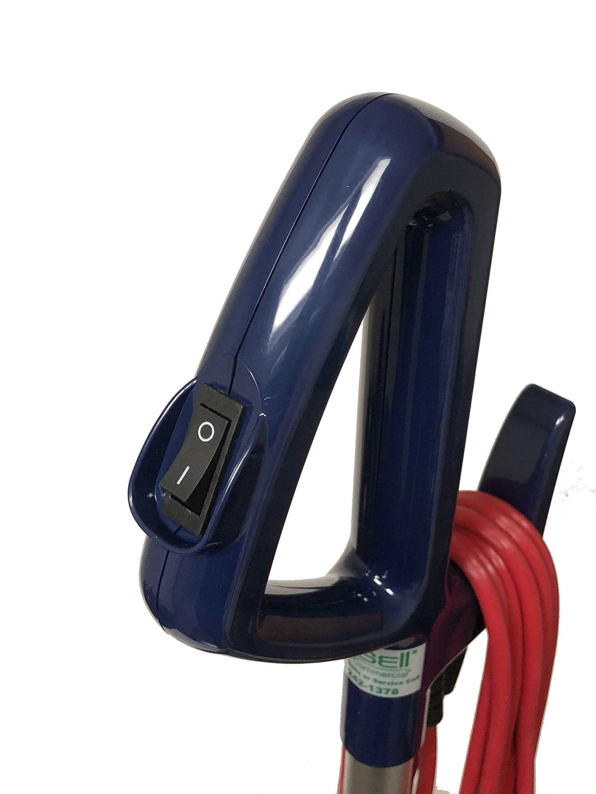 BISSELL BigGreen Commercial Lightweight 8lb Upright Vacuum Cleaner BGU7100 Blue - Powerful Cleaning for Offices, Hotels, and Large Spaces