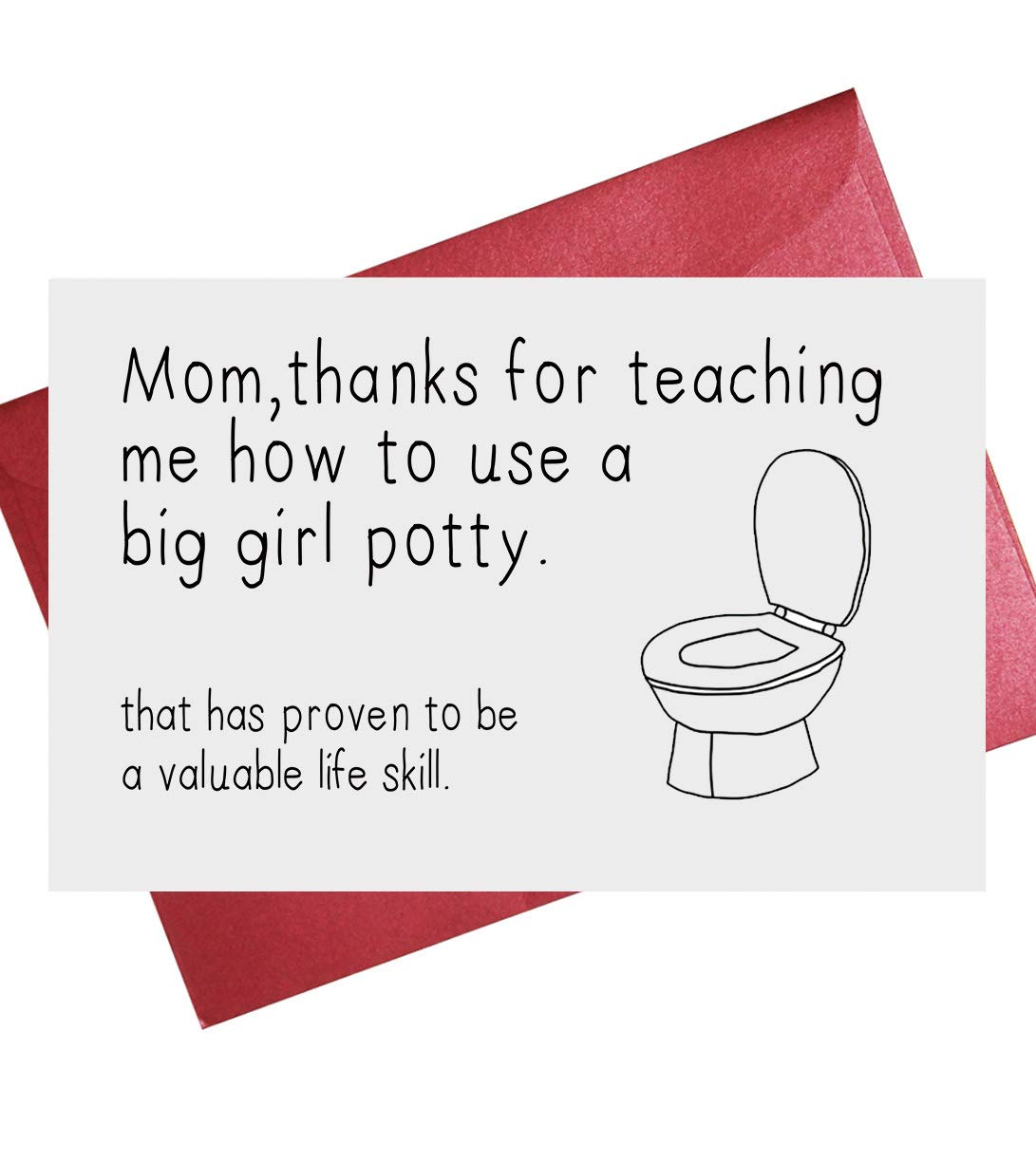 Funny Birthday Card for Mom - Mother's Day Greeting Card from Daughter | Heartwarming & Humorous Design | Perfect for Mom's Birthday, Mother's Day & Special Occasions | Express Love & Laughter