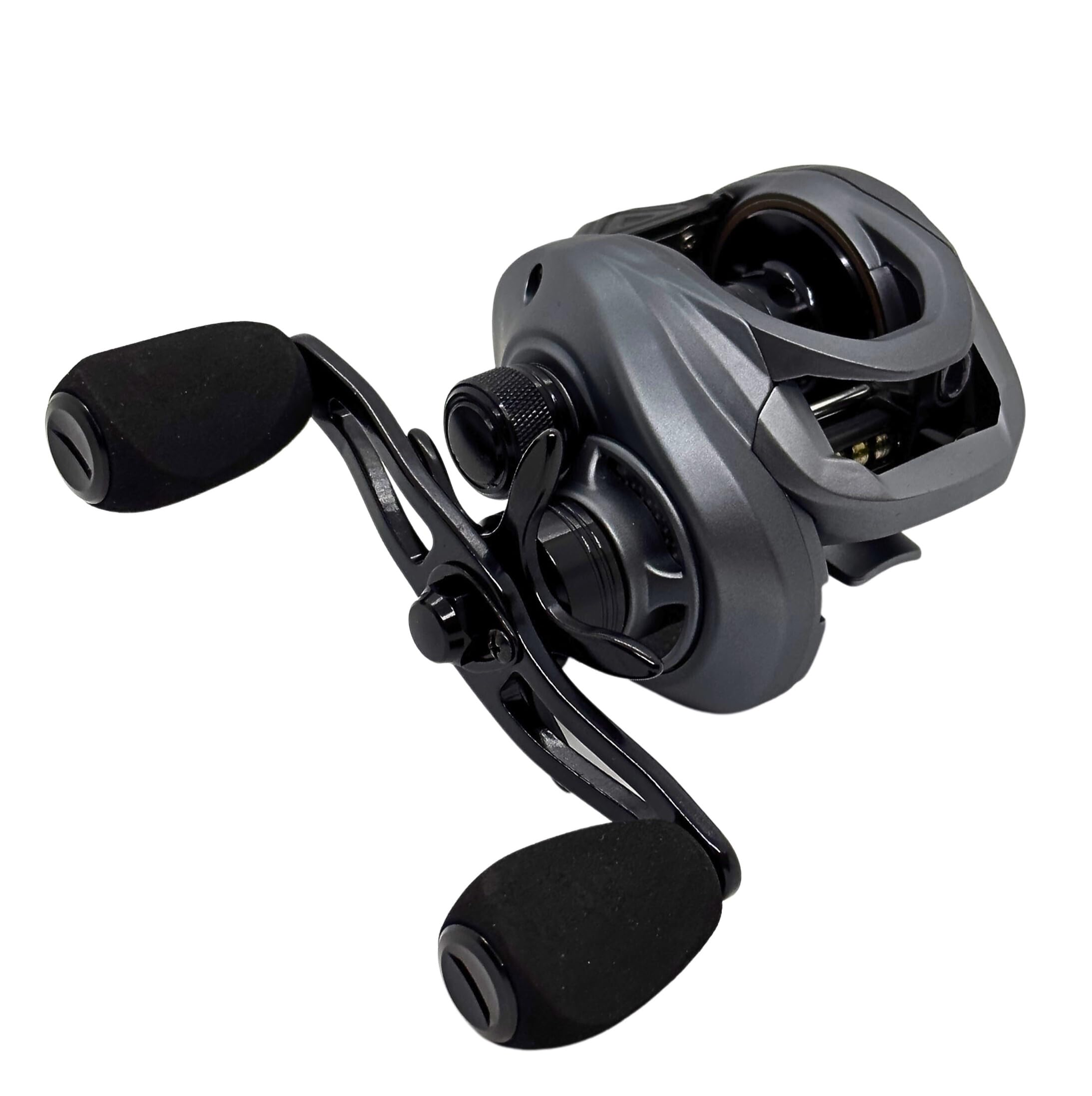 Fitzgerald Fishing VLD10 Reel - 10+1 Ball Bearing, Aluminum Spool, 20 LB Carbon Fiber Drag, All Metal Frame - Lightweight Powerhouse for Saltwater & Freshwater Fishing - Perfect for Bass, Trout & Tournament Anglers