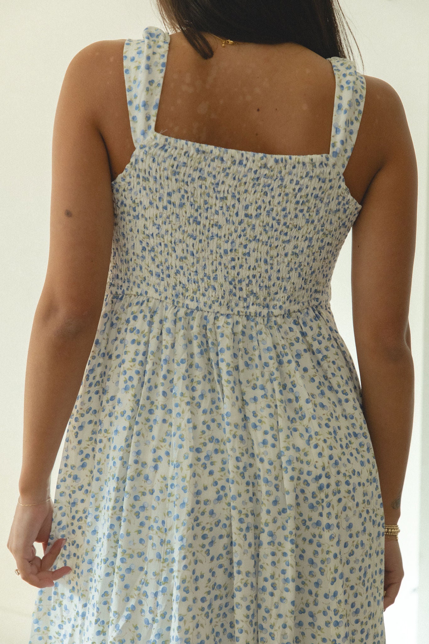 Gioia Floral Button-Down Dress for Women - Elegant Summer Midi Dress for Casual Outings, Parties & Office Wear