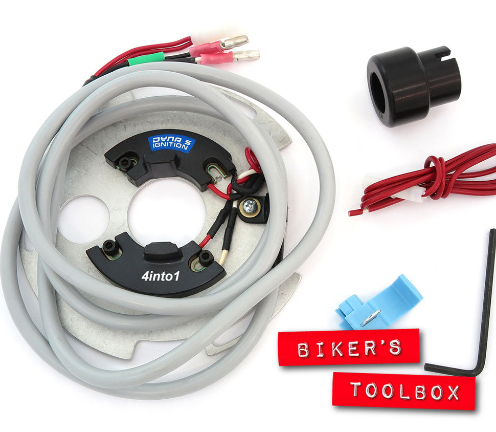 Dyna S Electronic Ignition Kit for Kawasaki Z1 Series Motorcycle Engine - High Performance Upgrade for Smooth Riding & Racing