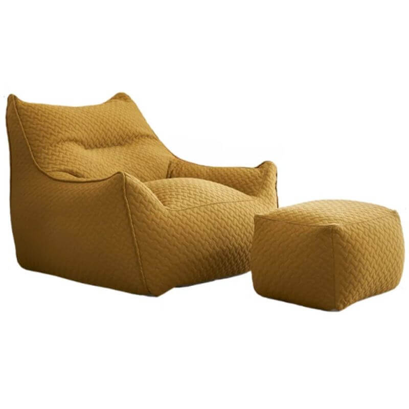 Portable Ink/Maroon Plastic Fabric Sack Chair - Lightweight & Foldable for Indoor/Outdoor Use, Camping, Beach, Dorm Room, or Lounge Relaxation