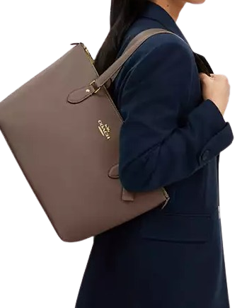 Coach Gallery Tote Bag - Premium Leather Handbag for Women | Work, Travel & Everyday Use
