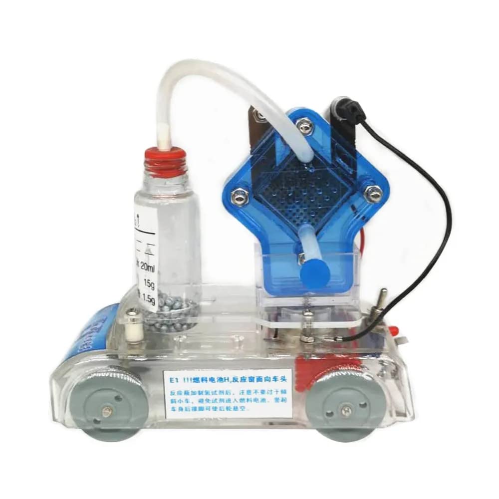 Hydrogen Fuel Cell Car Kit - Science Experiment for Kids & Adults - DIY Hydrogen and Oxygen Power Generator - STEM Educational Toy for Home & Classroom Use