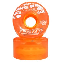 Crazy Candy 65mm 78a Skateboard Wheels - 4 Pack for Smooth Outdoor Cruising & Street Skating | High-Performance Wheels for Longboard & Skateboard Enthusiasts