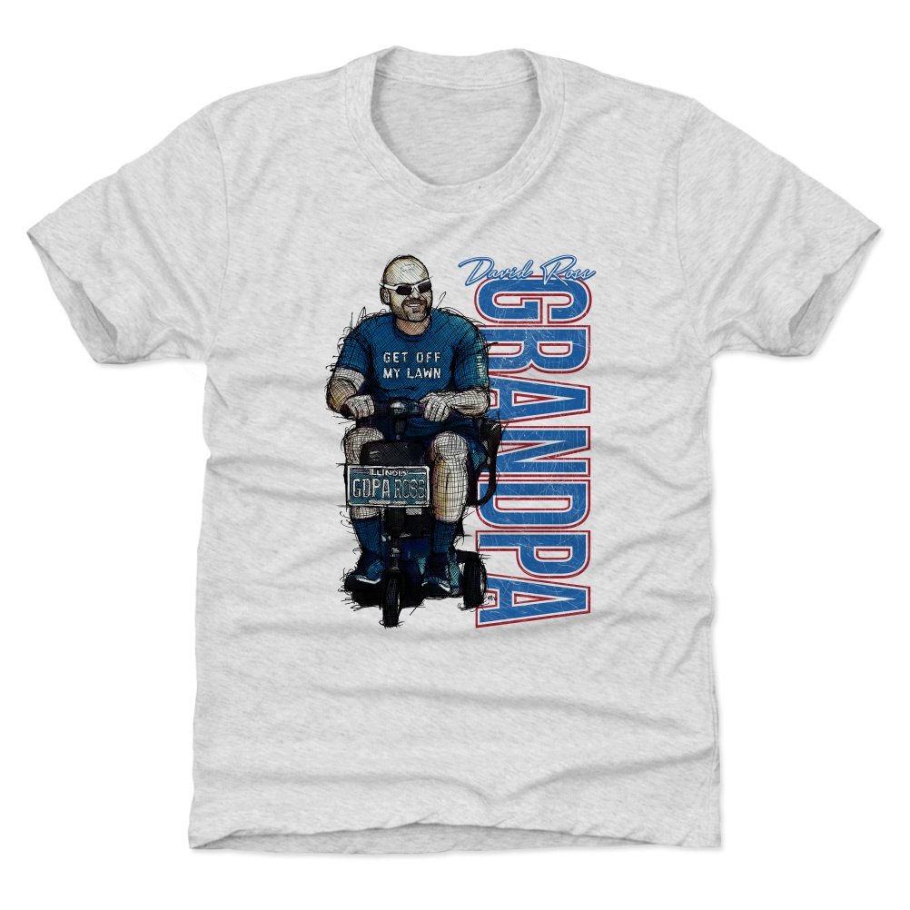 500 LEVEL David Ross Kids Baseball T-Shirt - Officially Licensed MLB Jersey for Boys & Girls - Perfect for Little League Games, Fan Events, and Sports Enthusiasts