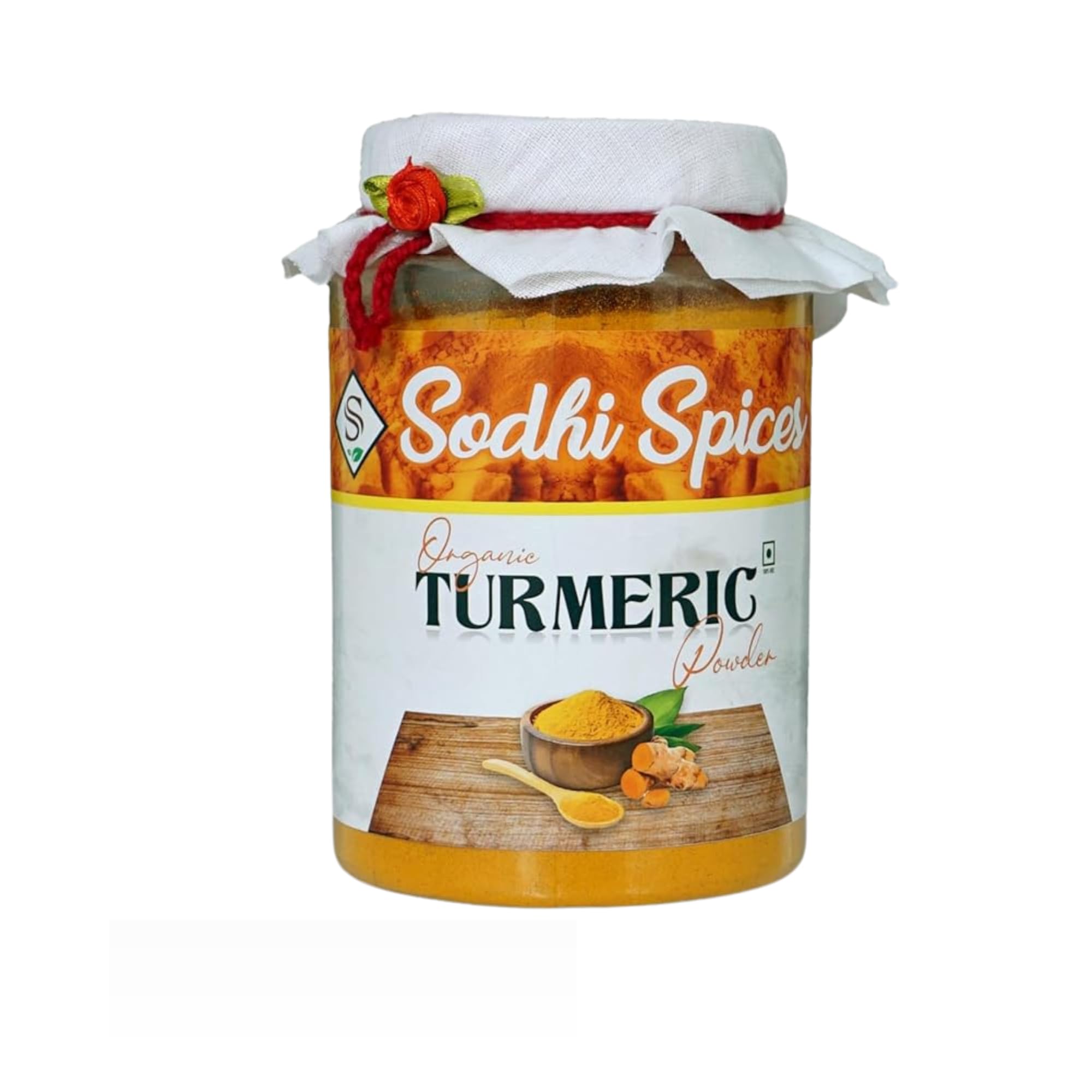 Organic Turmeric Powder 500g - 100% Pure, Chemical-Free Haldi Powder | Antioxidant & Anti-Inflammatory Benefits | Perfect for Cooking, Golden Milk, Smoothies & Skin Care | USDA Certified