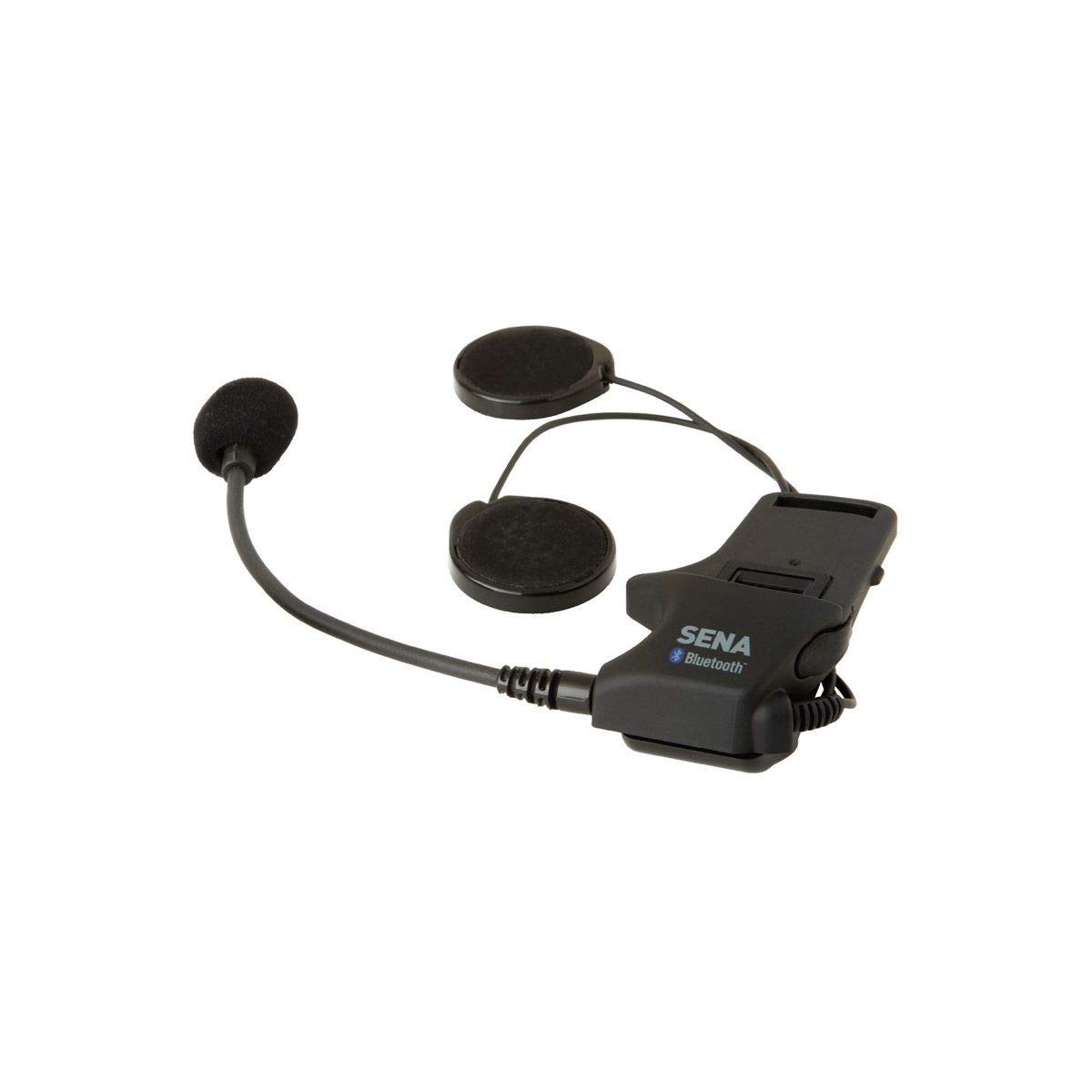 Sena SMH-A0301 Helmet Clamp Kit with Boom Microphone - Compatible with SMH10 Bluetooth Headset (Black) - Perfect for Motorcycle Communication & Hands-Free Riding