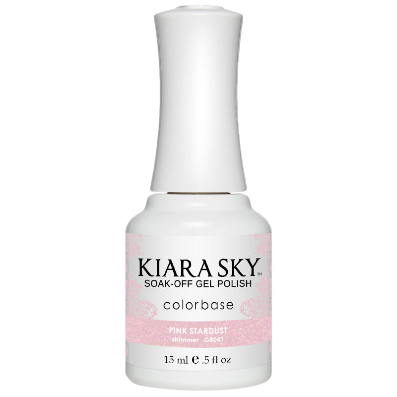 Pink Stardust Gel Nail Polish - Long Lasting & High Shine - Perfect for Manicures, Pedicures & Nail Art | Salon Quality at Home