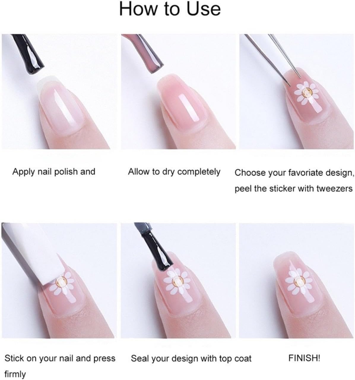 5D Embossed Shiny Gold Christmas Tree Nail Art Stickers - Elk Wreath Snowflake Nail Decals for Women & Girls - Winter Holiday Manicure DIY Supplies (Perfect for Christmas Parties, Gift Giving & Festive Nail Designs)
