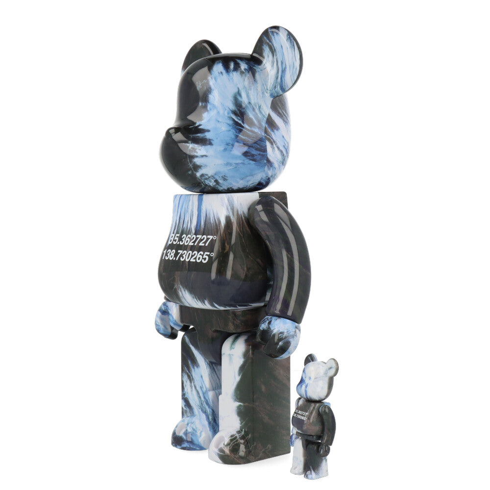 400% + 100% Bearbrick Benjamin Grant Fuji Mount Art Toy Figure - Collectible Vinyl Designer Toy for Home Decor & Office Display