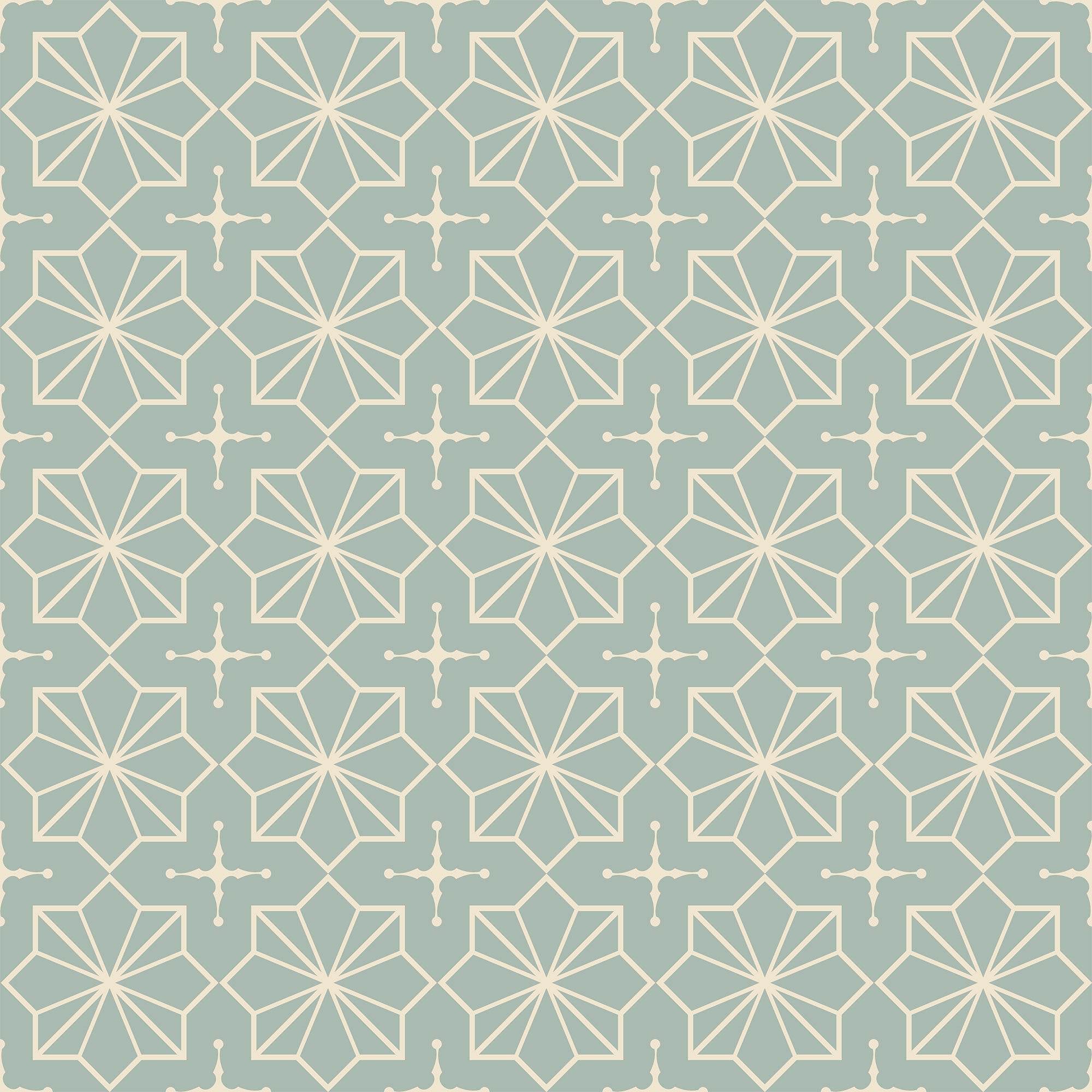 Green Bathroom Wallpaper Sample - Waterproof & Peel-and-Stick - Perfect for Bathrooms, Kitchens & Accent Walls