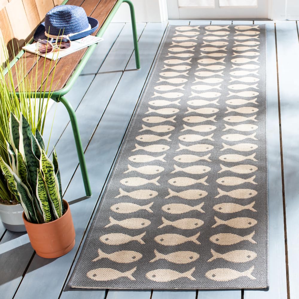 SAFAVIEH Courtyard Collection Runner Rug - 2'3