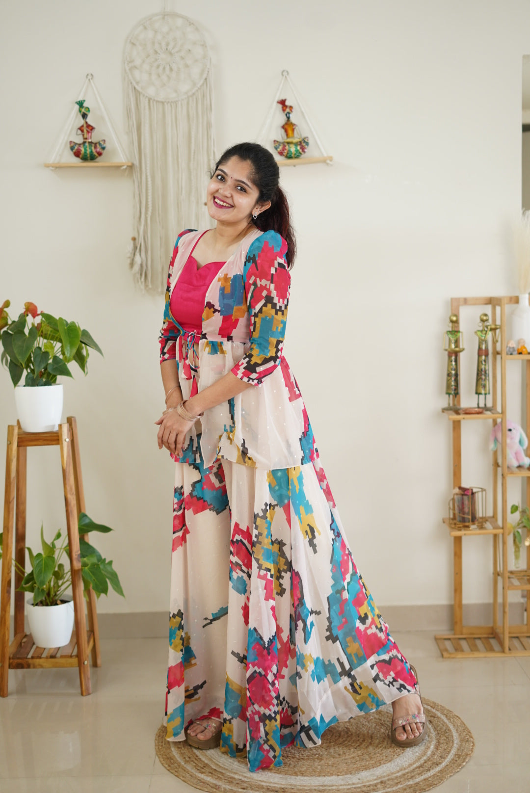 DD586 Maya Simple and Elegant Co-ords Set - Stylish Women's Matching Outfit for Casual Wear, Date Night & Summer Vacation